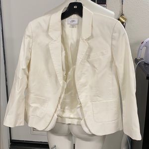 White blazer